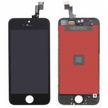 Модуль (дисплей, тачскрин, рамка) iPhone 5S, SE Черный (Black) 